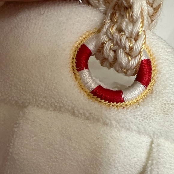 My Beachy Side x Emily in Paris terry cloth dress with Gold fabric Buttons - Picture 3 of 8